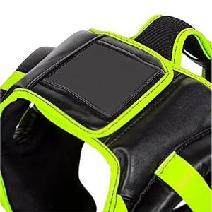 Protection de tête de boxe de qualité supérieure, personnalisable, noir et vert, meilleur fournisseur, nouvelle arrivée, prix de gros, logo et taille personnalisés - Product Image 4