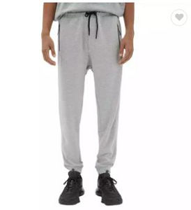 กางเกงวอร์มเอวสูงสำหรับผู้หญิงสีพื้นกางเกงวอร์มสำหรับวิ่งใส่สบายสีพื้น - Product Image 6