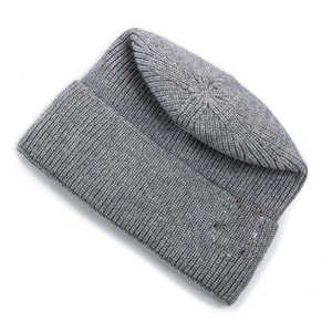Gorro recto de punto con logotipo personalizado de jacquard para hombre, gorros de invierno para hombre, gorro de punto Unisex suave y cálido, servicio OEM - Product Image 5
