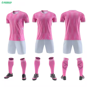 Camiseta de Fútbol 100% Poliéster de Alta Calidad, Secado Rápido, Tela Sublimada, Uniforme Transpirable, Conjunto Completo para Verano e Invierno Behram - Product Image 2