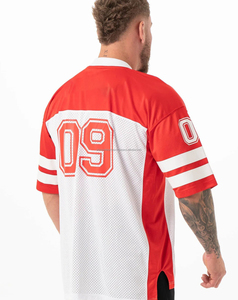 Camiseta de Fútbol Americano para Hombre, Altamente Recomendada, con Impresión por Transferencia de Calor, Personalizada, Transpirable, 100% Poliéster - Product Image 2