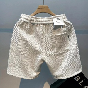 Pantalones Cortos Deportivos Casuales de Cintura Alta para Hombre, de Algodón No Tejido, Transpirables, con Cintura Elástica, Estilo Cargo, Nueva Llegada de Verano - Product Image 6