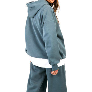 ชุดสเวตเตอร์ผ้าฟลีซระบายอากาศได้ดีสำหรับผู้หญิงชุดเสื้อผ้าฝ้าย100% ไซส์ใหญ่พิเศษ XXL XL - Product Image 2