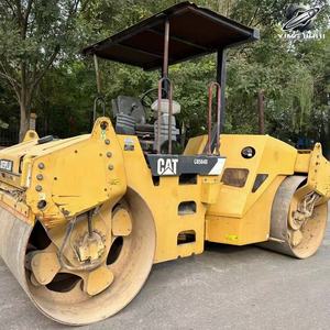 Rodillo Compactador Usado Caterpillar CB564D, 12.6 Toneladas de Peso Operativo, Compactador Vibratorio de Doble Tambor, Original de Japón, Compactador para Construcción - Product Image 2