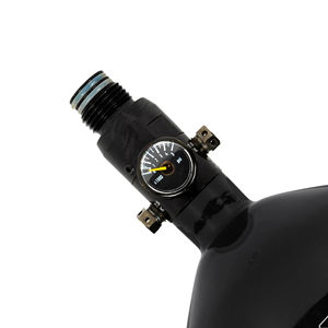 Régulateur de réservoir de paintball HPA 4500 psi 68ci 77ci ASA 825 14 NGO à haut débit avec buse de remplissage - Product Image 2