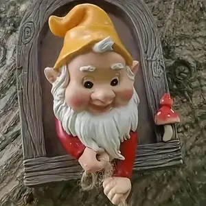 樹脂製手工芸品で作られた、屋内と屋外のクリスマスデコレーションに適した工場のドワーフ収集可能な装飾品 - Product Image 2