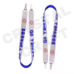 Horsebit Custom White Gold Seed Bead Bag Straps 'Hook Em Horns' Accesorio de moda Correa de monedero con cuentas - Product Image 4