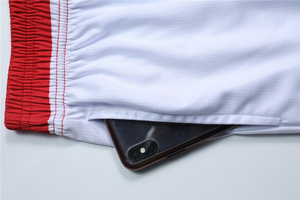 Meilleure qualité 100% maillot de basket-ball en polyester sur mesure vêtements de sport blancs uniforme de basket-ball respirant - Product Image 6