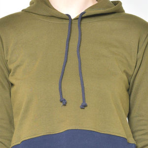 เสื้อสวมหัวเสื้อฮู้ดตัวใหญ่สีพื้นสำหรับฤดูหนาว2025ใหม่ล่าสุด - Product Image 4