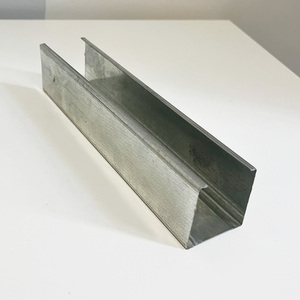 Preço de Fábrica para Perfis de Parede de Divisão Drywall C Stud, Sistema de Construção com Estrutura Metálica de Aço - Product Image 3