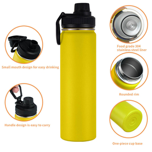 Personalized Reusable Water Bottle BPA Free with Flip Lid – Portable Gym Hiking Drinking Bottle Promotional Business Gifts - Product Image 3