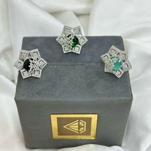 Luxury Silver Gold Finish Best Quality Adjustable CZ <b>Ring</b> For Function And Party Wedding Wear Collection For Women <b>Girls</b> - Product Image 1