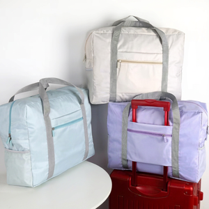 Sac de voyage pliable en tissu Oxford, grande capacité 56-75L, bagage portable, étanche, pour week-end, unisexe - Product Image 3