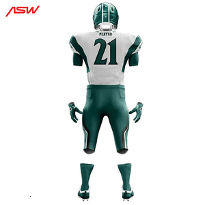 Uniforme profesional de fútbol americano para hombre, equipo deportivo de algodón seco de alta calidad, transpirable, cómodo, de talla grande XL para jóvenes - Product Image 2