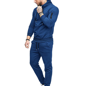 Sudadera con capucha y pantalones de 2 piezas para hombre, conjunto de chándal informal de manga larga para Otoño e Invierno - Product Image 1
