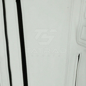 เสื้อแจ็กเก็ตมอเตอร์ไซค์สำหรับผู้ชายเสื้อแจ็คเก็ตมอเตอร์ไซด์แขนเต็มหนังแฟชั่นสำหรับผู้ชายเสื้อผ้าผู้ชาย - Product Image 6