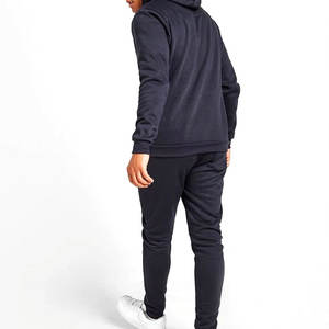 Ensemble de survêtement personnalisé pour hommes Polyester coton DTF DTG Rhinestone deux pièces Slim Fit Jogger Outfit Gym Wear Athletic Suit - Product Image 3