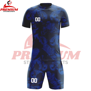 Ventes en gros de maillots de football en polyester 100% imprimés par transfert thermique, entièrement personnalisés - Product Image 6