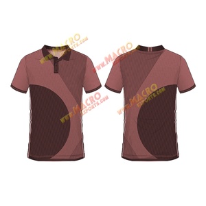 Polo de camisa textil suave sublimada sin botones de alta calidad Polo de ropa sublimada para UNISEX - Product Image 1
