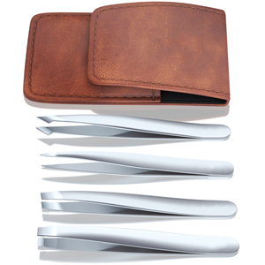 Pince à épiler professionnelle pointue en acier inoxydable pour extension de cils de sourcil - Product Image 6