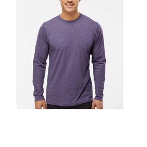 เสื้อยืดออกกำลังกายพิมพ์โลโก้ตามสั่งสำหรับผู้ชาย คุณภาพดีที่สุด แขนยาว สวมใส่สบาย ระบายอากาศได้ดี ผ้าถัก ไซส์ใหญ่ ดีไซน์เรียบ - Product Image 3