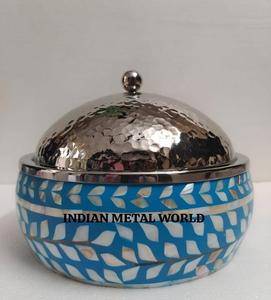 Fantástico plato de diseño para servir comida y olla caliente de acero inoxidable de gran calidad nácar para utensilios de cocina al por mayor olla caliente - Product Image 5