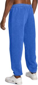Unisex Heavyweight Fleece-Lined Joggers 100% Cotton <b>Winter</b> Warm Washed Sweatpants Relaxed Fit Tapered Cuff Drawstring for <b>Men</b> - Product Image 2