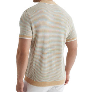 Precio al por mayor de alta calidad Algodón/Spandex transpirable camiseta Polo en blanco suave liso polos logotipo personalizado polos - Product Image 5