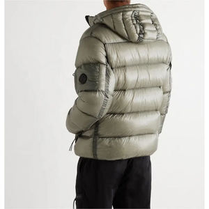 OEM personalizado de los hombres Streetwear Puffer Chaqueta ligera transpirable de gran tamaño Deportes Shell acolchado burbuja acolchado ropa de invierno - Product Image 6