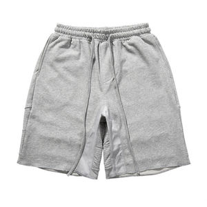 Wholesale FOB Price 100% Cotton Solid Eco-Friendly Quick Dry Breathable <b>Gym</b> Running Men's French Terry Fleece <b>Shorts</b> - Product Image 6