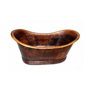 Meilleure vente d'accessoires de salle de bain durables baignoire en cuivre pur disponible au prix de gros de l'Inde - Product Image 1