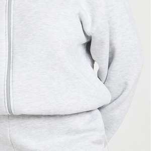 Sudadera con Cierre de Cremallera para Mujer, Larga, con Logotipo Personalizado para Compradores al por Mayor, Precio Económico, Servicio OEM, Alta Calidad 2026 - Product Image 4