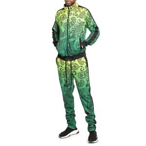 Survêtement pour homme avec col à capuche, fabriqué sur mesure au Pakistan, nouveau design, motif uni sublimé, prix abordable - Product Image 3