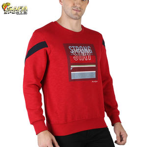 Unisex <b>Men's</b> Heavy Cotton Crewneck Sweatshirt Custom Logo Embossed Oversized and Plain Style - Product Image 3