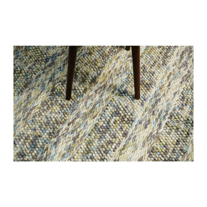 Wholesale Customized Modern <b>Boho</b> Wool Handwoven <b>Rug</b> Comfortable Plush Geometric Pattern Transform Your Home's Coastal Comfort - Product Image 1