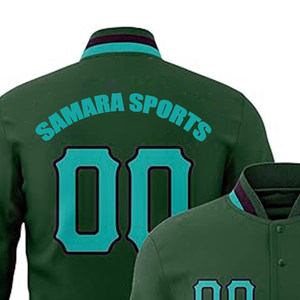 Chaquetas universitarias de último diseño para hombre, chaqueta transpirable con botones de retazos, chaquetas de béisbol con logotipo personalizado Letterman - Product Image 5