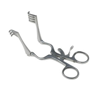 Retractor Weitlaner Beckman con bisagras, 31cm, 4x3 puntas, instrumento quirúrgico de autorretención afilado, instrumentos médicos de calidad superior - Product Image 2
