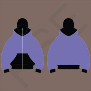 Sudadera con Capucha y Media Cremallera para Hombre, Chaqueta Casual con Capucha y Bolsillo, Cortavientos y Cálida - Product Image 2