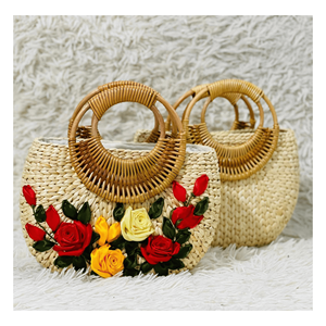Water Hyacinth <b>Bag</b> handcrafted hyacinth fiber construction for everyday <b>bags</b> and lifestyle fashion Vietnam - Product Image 1