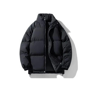 Chaqueta acolchada ligera y empacable resistente al invierno de burbujas para hombre chaqueta de burbujas OEM transpirable personalizada - Product Image 1