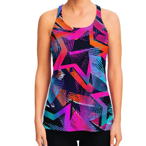Camisetas sin mangas sublimadas personalizadas al por mayor para mujer, camisetas sin mangas sublimadas de algodón orgánico al por mayor para mujer - Product Image 1