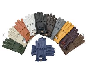 Gants en cuir de mouton véritable personnalisés de haute qualité gants de conduite sans doublure couture extérieure pour un usage quotidien plaine pour le cyclisme en plein air - Product Image 3