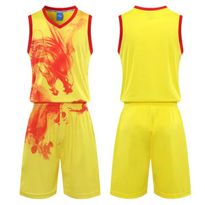 Cómodo uniforme de baloncesto Juvenil Americano sin mangas nuevo diseño uniforme de equipo de estilo de verano con opción de talla grande transpirable - Product Image 1