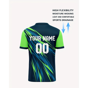 เสื้อฟุตบอลอเมริกันพรีเมียม ดีไซน์ครอปท็อป ระบายอากาศได้ดี พร้อมคุณสมบัติแบบทีม สามารถปรับแต่งได้ตามต้องการ - Product Image 3