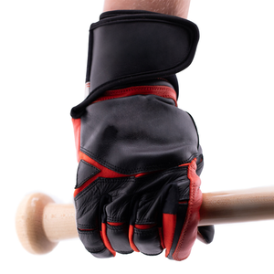 Últimos guantes de bateo de béisbol de cuero de vaca personalizados ajustables jóvenes adultos Unisex guantes de bateo de béisbol ligeros - Product Image 5