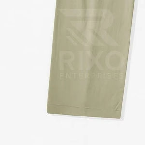 กางเกงคาร์โก้ผ้าแคนวาสลำลองสำหรับผู้ชาย ผ้าฝ้าย 100% ระบายอากาศได้ดี แห้งเร็ว น้ำหนักเบา ทรงตรง มีกระเป๋าข้าง - Product Image 4