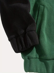 Sweat à capuche en molleton à logo personnalisé pour hommes, taille 6XL, manches longues, bases de la fermeture éclair, coton mélangé, vente en gros - Product Image 2