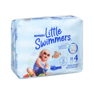 For Huggies Little <b>Swimmers</b> Small Disposable Swim Diapers 12-Count Pack of 2 Age Group <b>Babies</b>' Product - Product Image 3