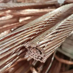 Chatarra de alambre de cobre brillante desnudo 99.99% grado seguro para tránsito Envío de larga distancia - Product Image 2