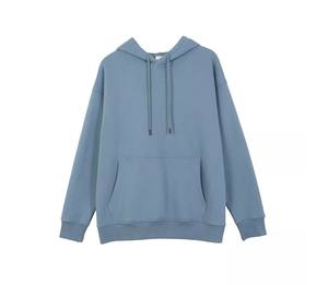 Nueva Sudadera con Capucha Unisex de Poliéster/Algodón, Forro Polar Tejido de 250g, Bolsillo Kangro, Logotipo Personalizado, Impresión por Descarga - Product Image 3